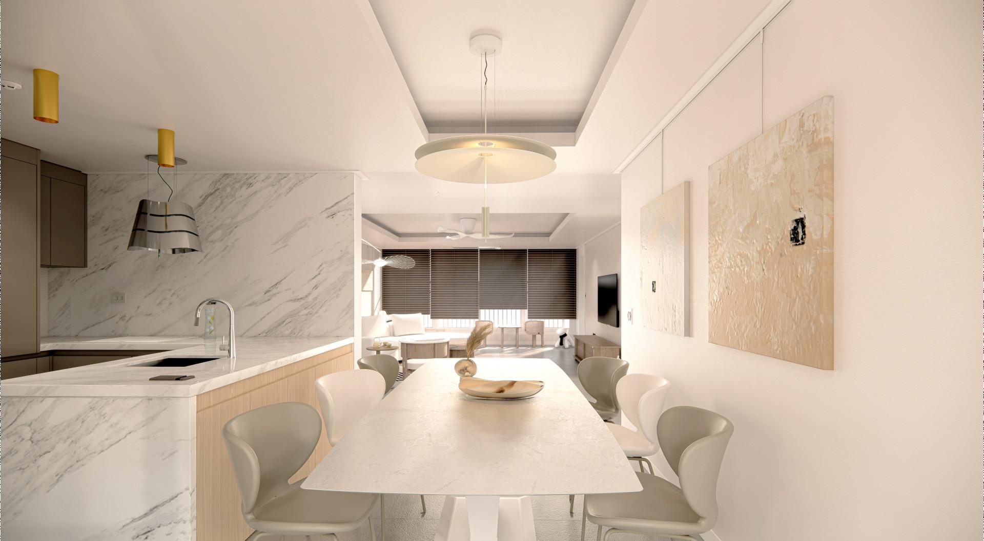 송파구 잠실 리센츠 아파트 48평  ㅣ  다이닝 인테리어