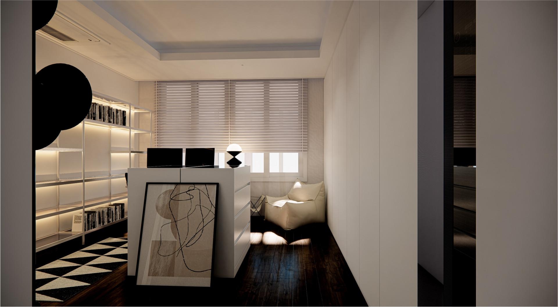 송파구 잠실 리센츠 아파트 48평  ㅣ  서재 인테리어