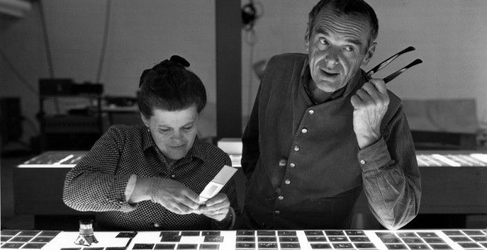 역사상 가장 성공한 스타 가구 디자이너, 찰스 임스(Charles Eames) & 레이 임스(Ray Eames), 임스(Eames) 부부 커버 이미지