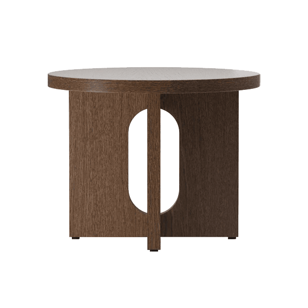 엔드로진 사이드 테이블 다크 스테인드 오크 dia.50