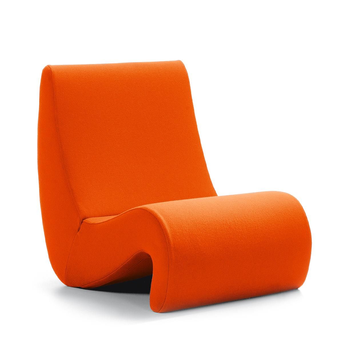 아메베 체어 (레드 패브릭 토누스)