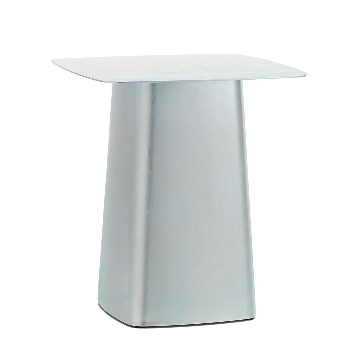 메탈 사이드 테이블 아웃도어 미디엄 갈바나이즈드