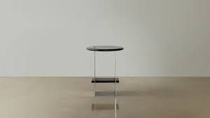 블랙 그래나이트 사이드 테이블