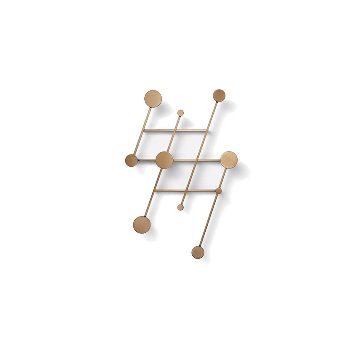 메모아르 코트 랙 - 브론즈