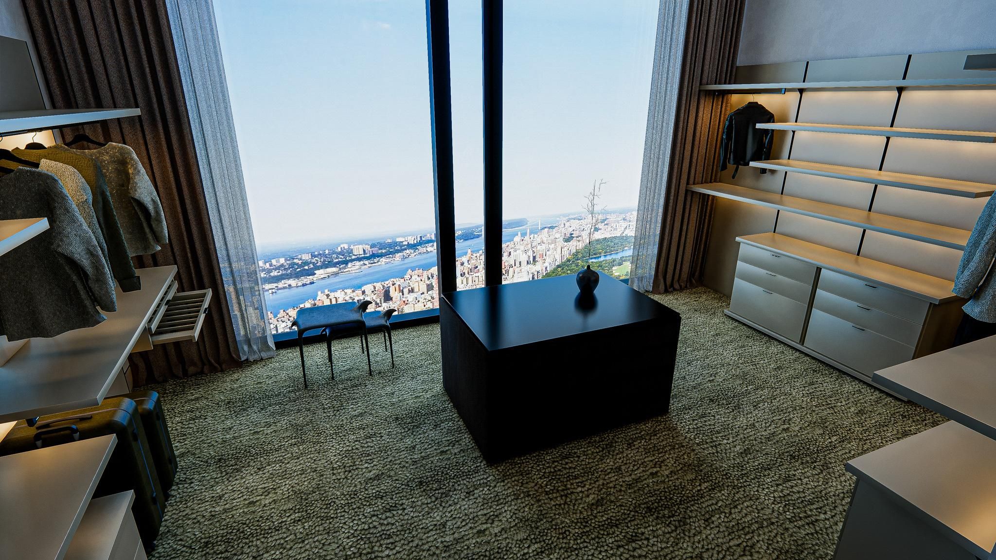 뉴욕 111West 57th Street 100평 ㅣ 드레스룸 인테리어
