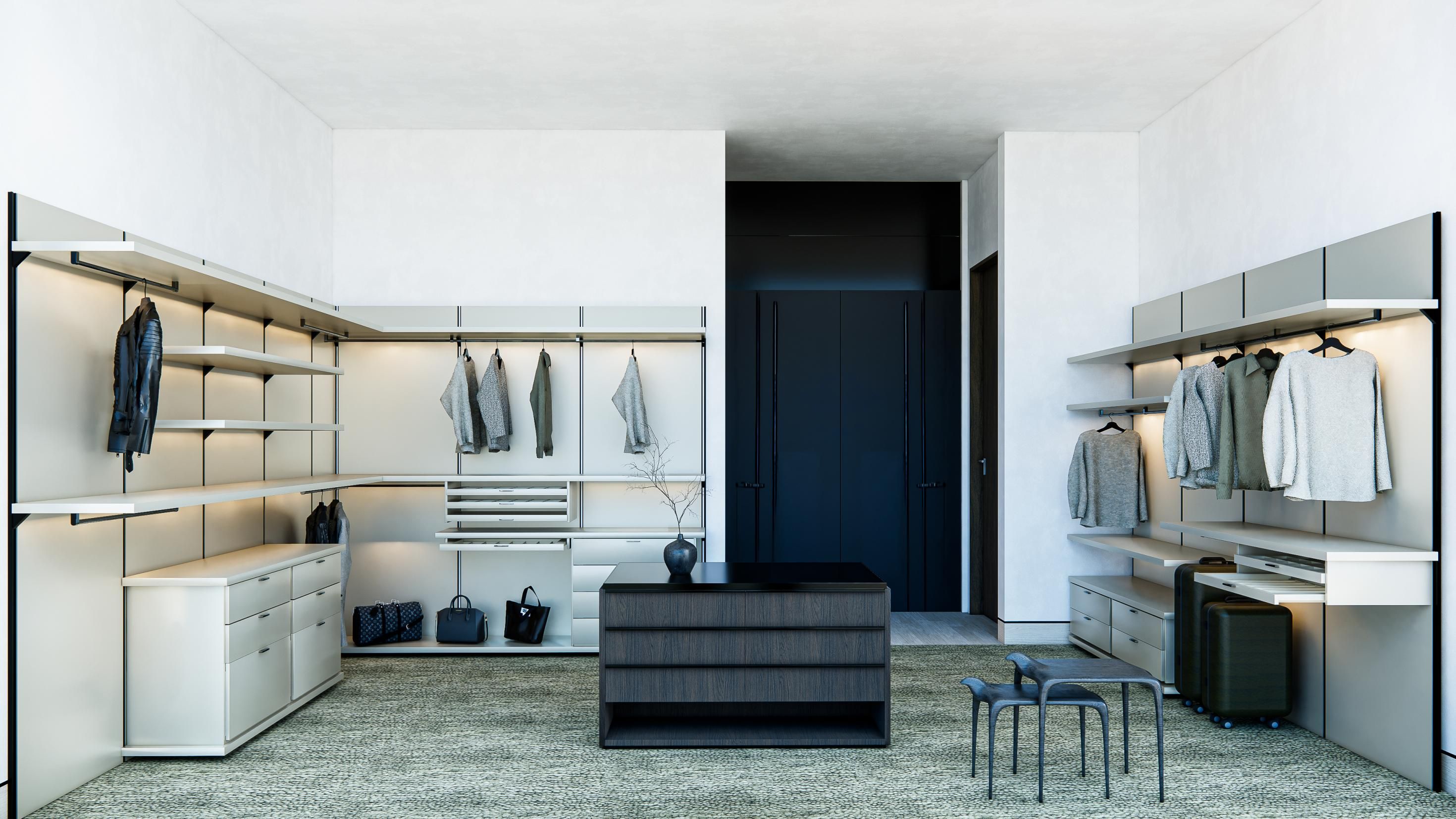 뉴욕 111West 57th Street 100평 ㅣ 드레스룸 인테리어