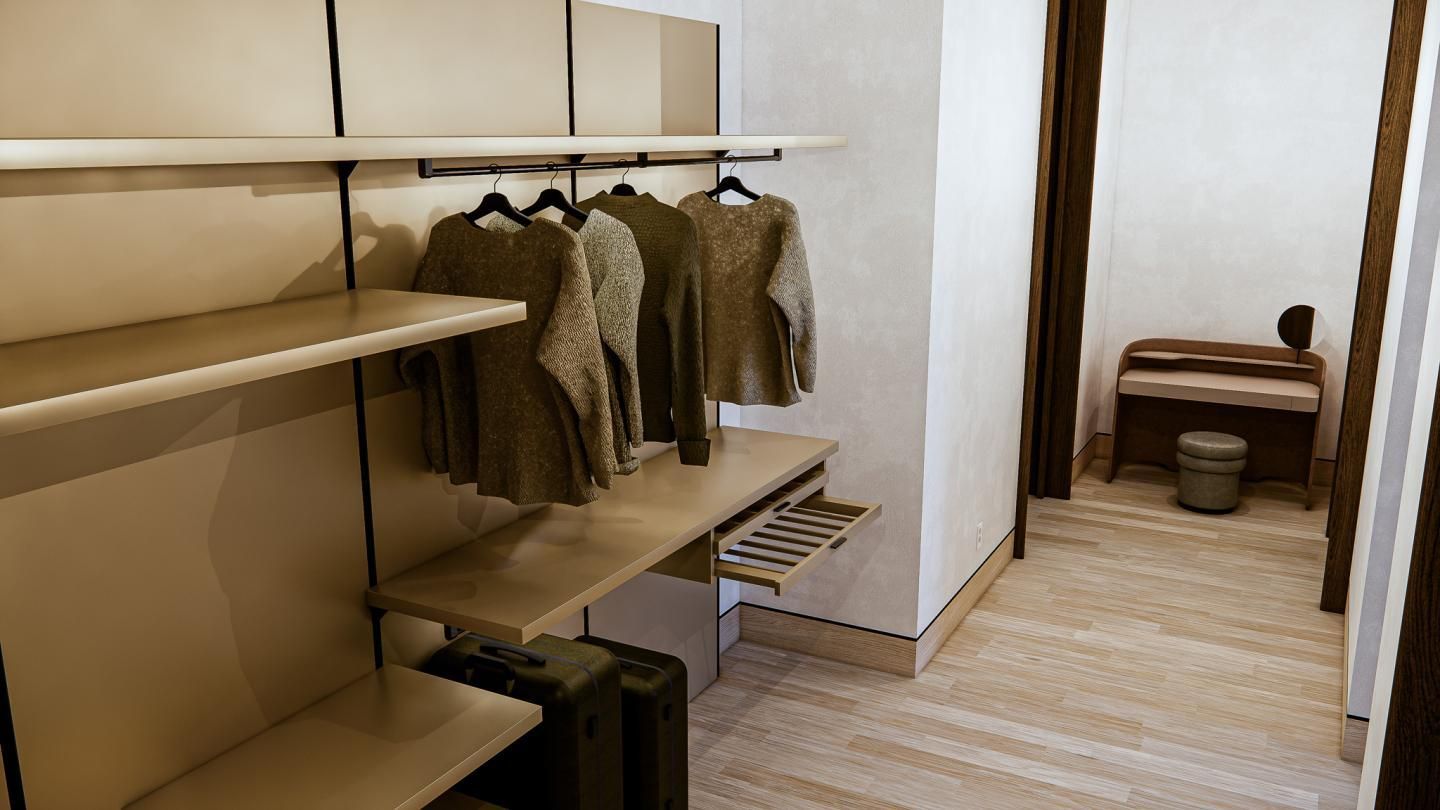 NY 111West 57th Street 100평 ㅣ 드레스룸 인테리어