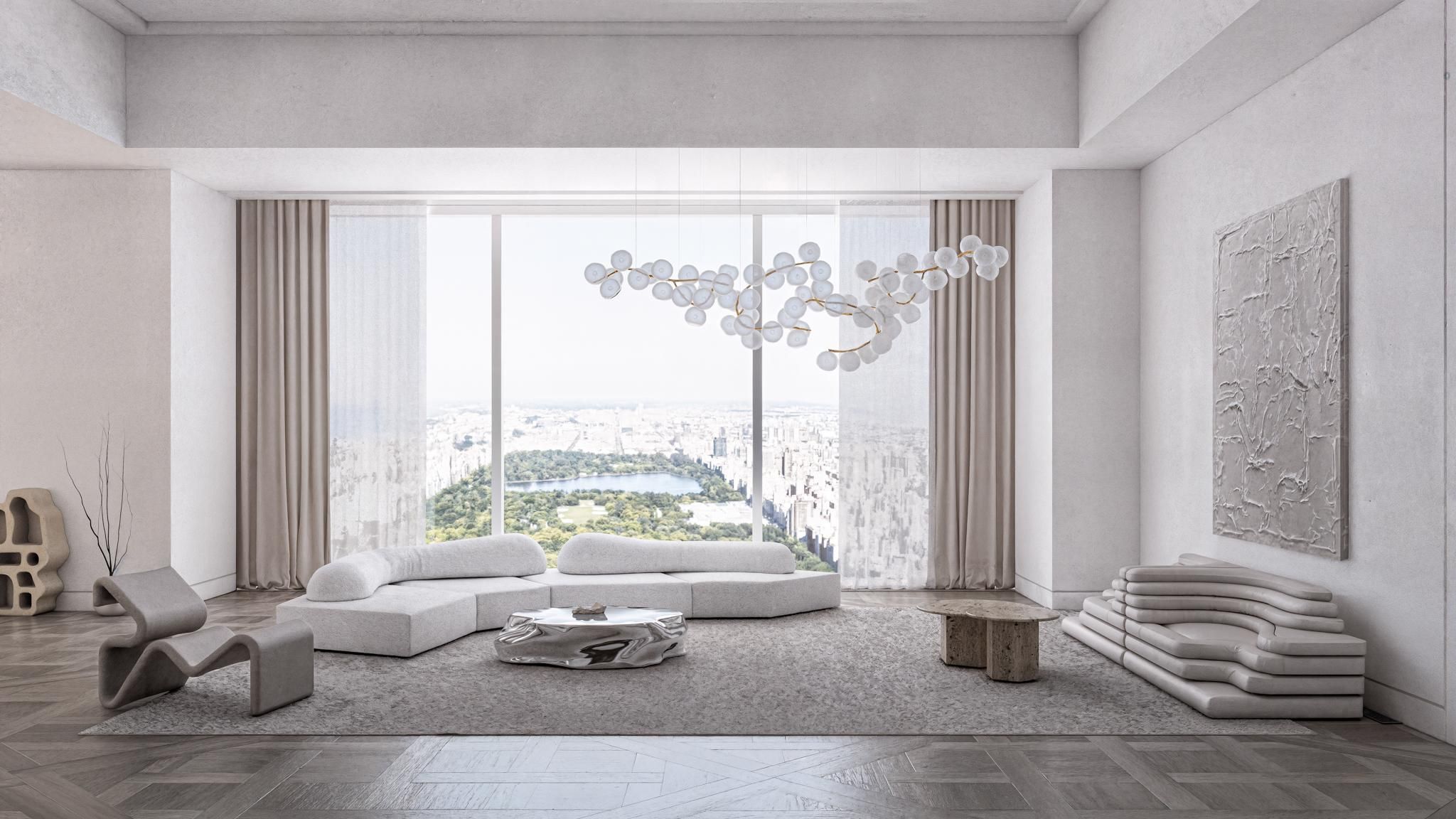 뉴욕 111 West 57th Street 126평 ㅣ 거실 인테리어