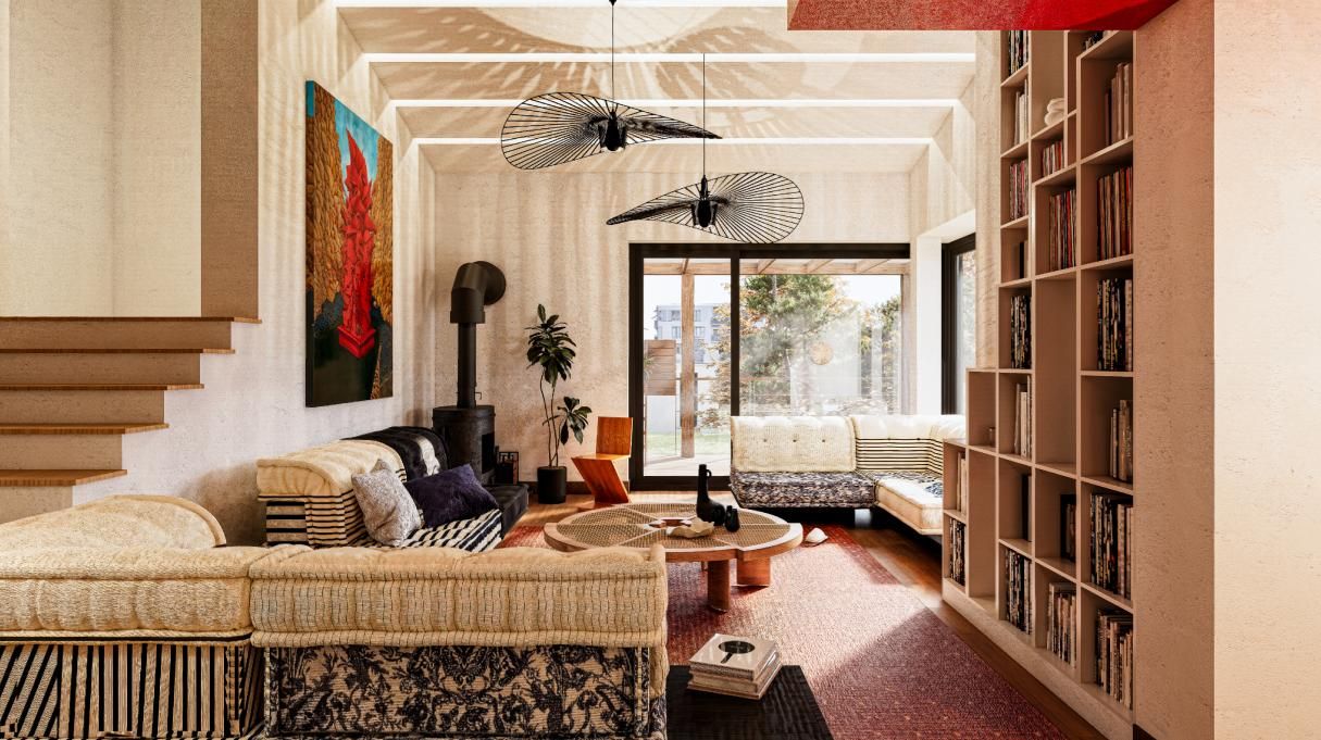 평창동 단독주택  l  거실 인테리어