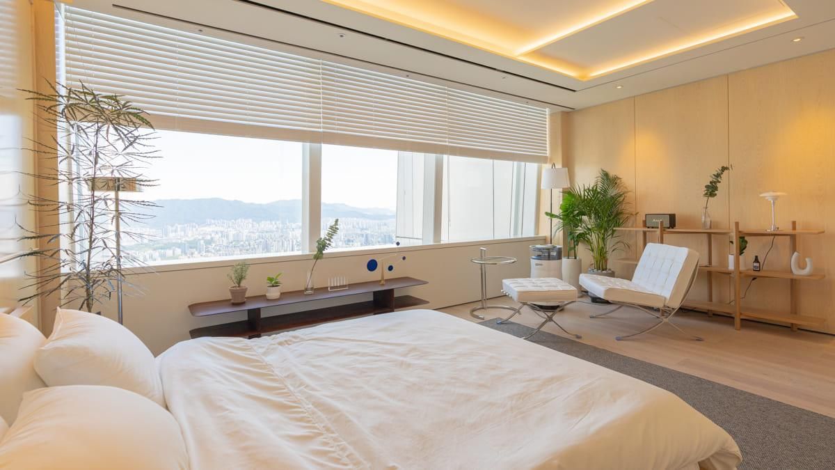 송파구 잠실 시그니엘 레지던스 80평ㅣ침실 인테리어