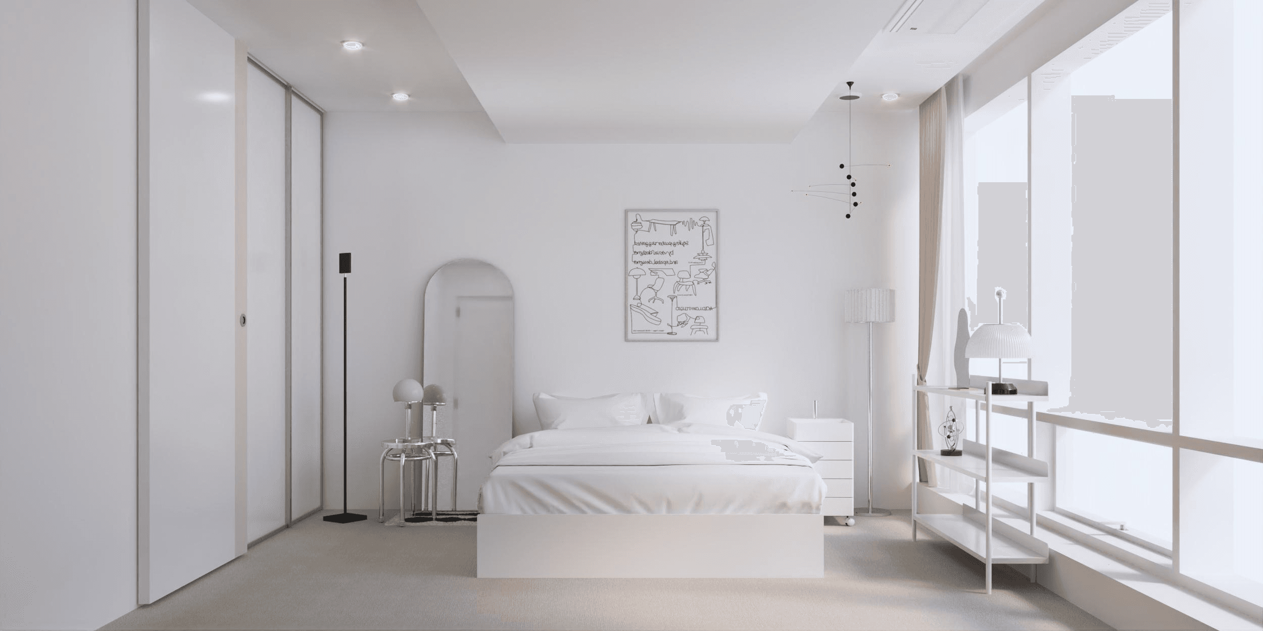 영등포구 오피스텔 30평ㅣ침실 인테리어