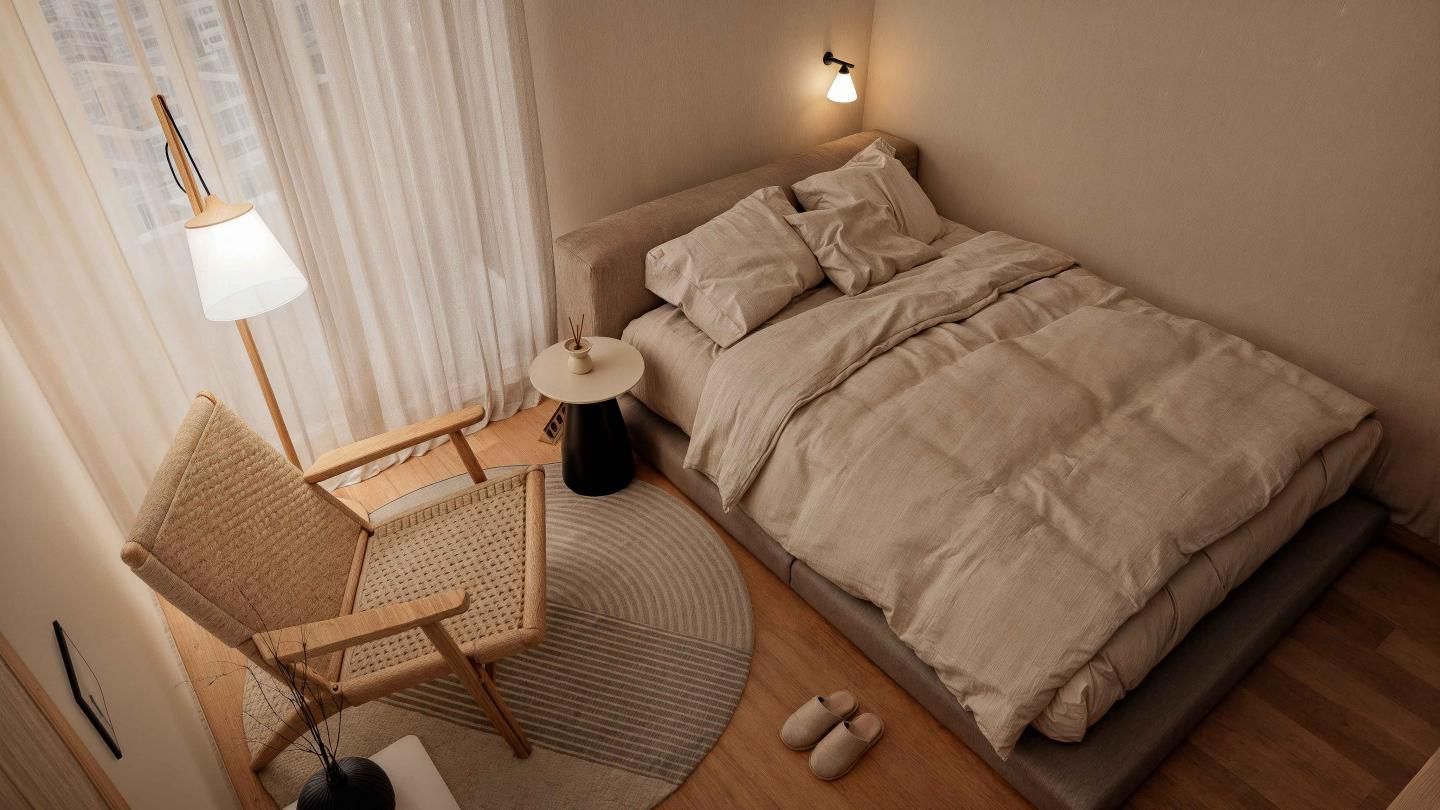 둔촌 올림픽파크 포레온 59B Type ㅣ침실 인테리어