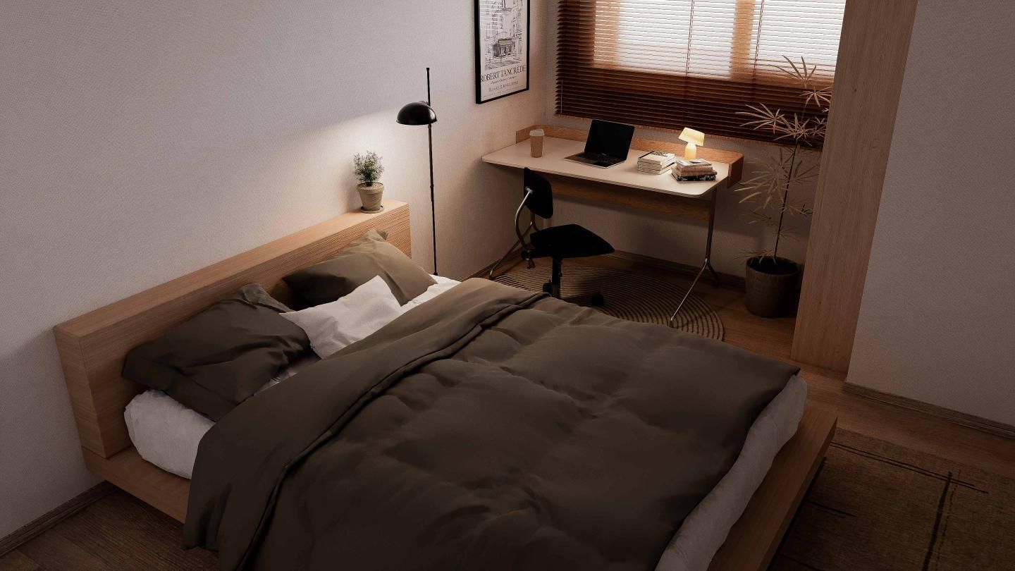 둔촌 올림픽파크 포레온 109A Type ㅣ침실2 인테리어