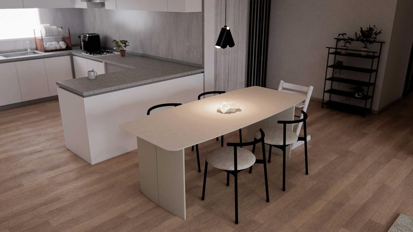 둔촌 올림픽파크 포레온 95A Type ㅣ다이닝 인테리어