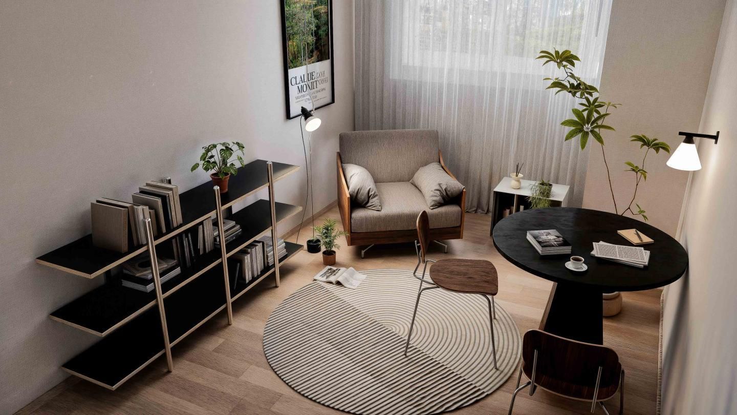 둔촌 올림픽파크 포레온 95A Type ㅣ서재 인테리어