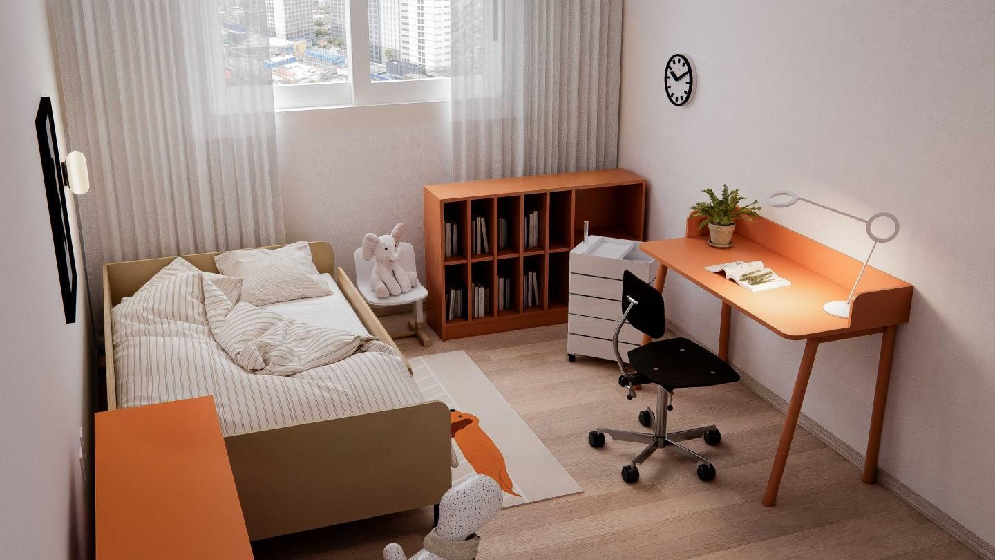 둔촌 올림픽파크 포레온 95A Type ㅣ아이방 인테리어