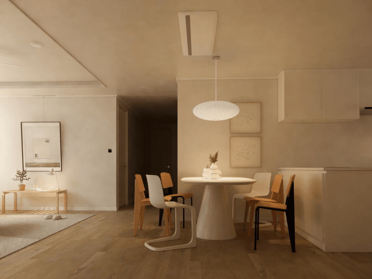 둔촌 올림픽파크 포레온 34평 ㅣ 다이닝 인테리어