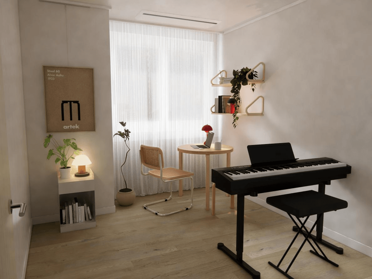 둔촌 올림픽파크 포레온 34평 ㅣ 서재 인테리어