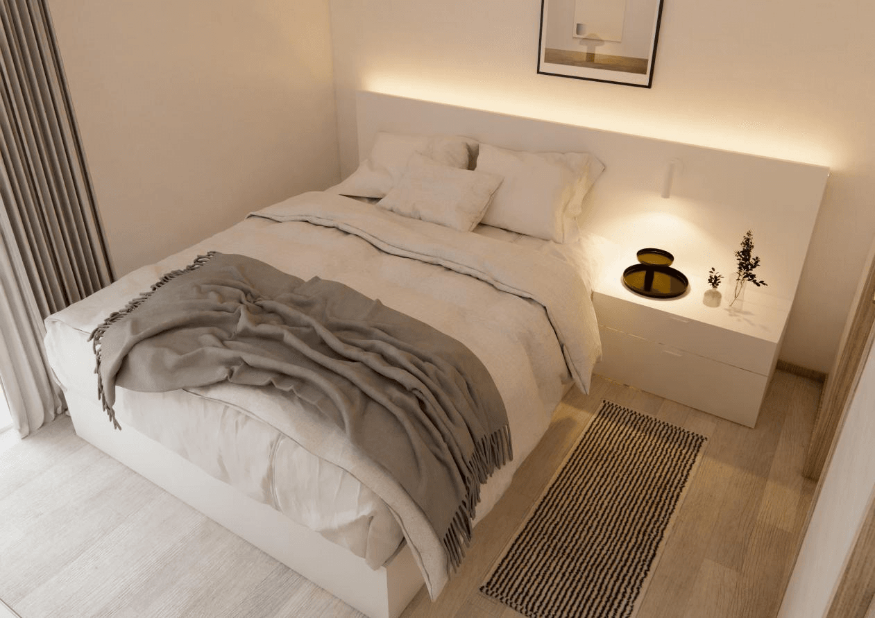 둔촌 올림픽파크 포레온 25평 ㅣ 침실 인테리어