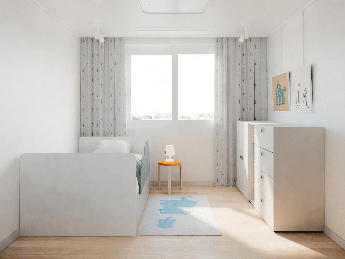 둔촌 올림픽파크 포레온 25평 ㅣ아이방2 인테리어