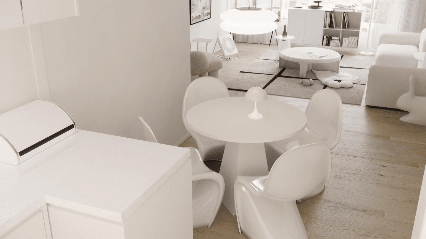 둔촌 올림픽파크 포레온 25평 ㅣ 다이닝 인테리어