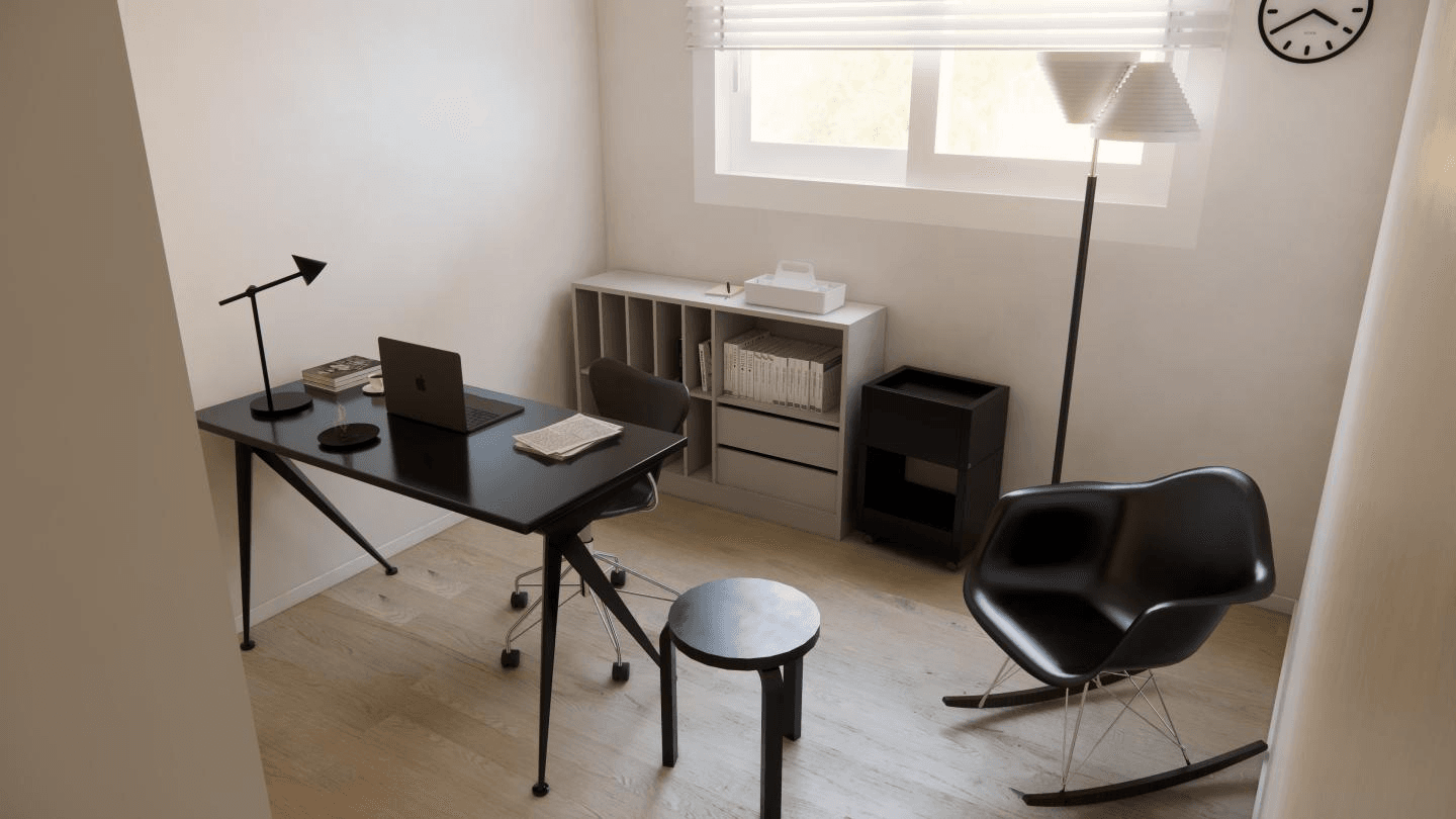 둔촌 올림픽파크 포레온 25평 ㅣ 서재 인테리어