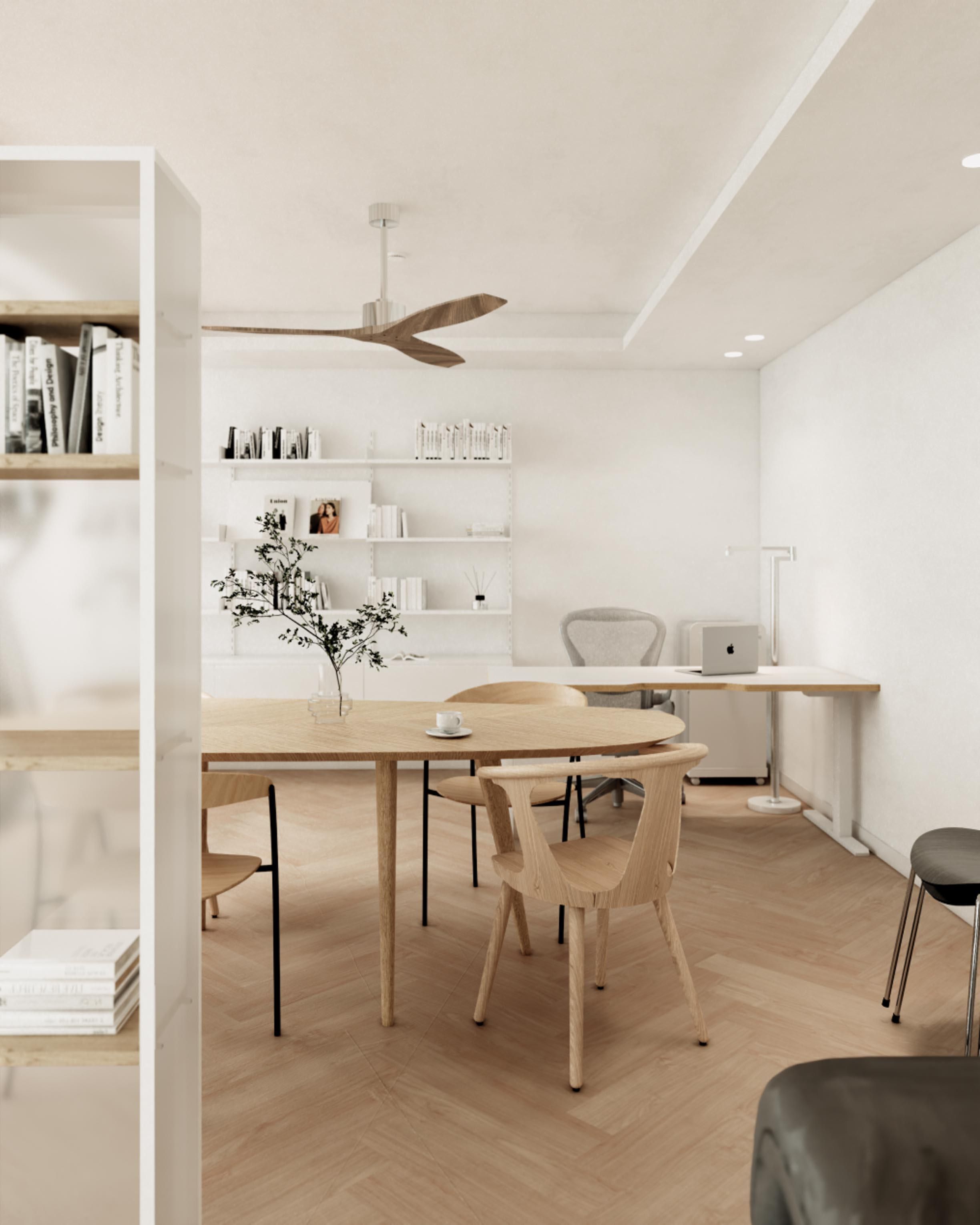 하월곡 동일하이빌뉴시티 49평  ㅣ  서재 인테리어