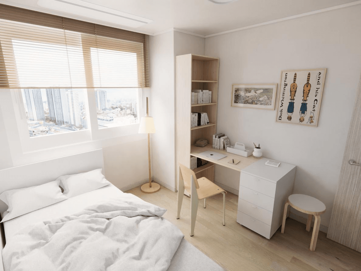 둔촌 올림픽파크 포레온 25평  ㅣ  침실 인테리어