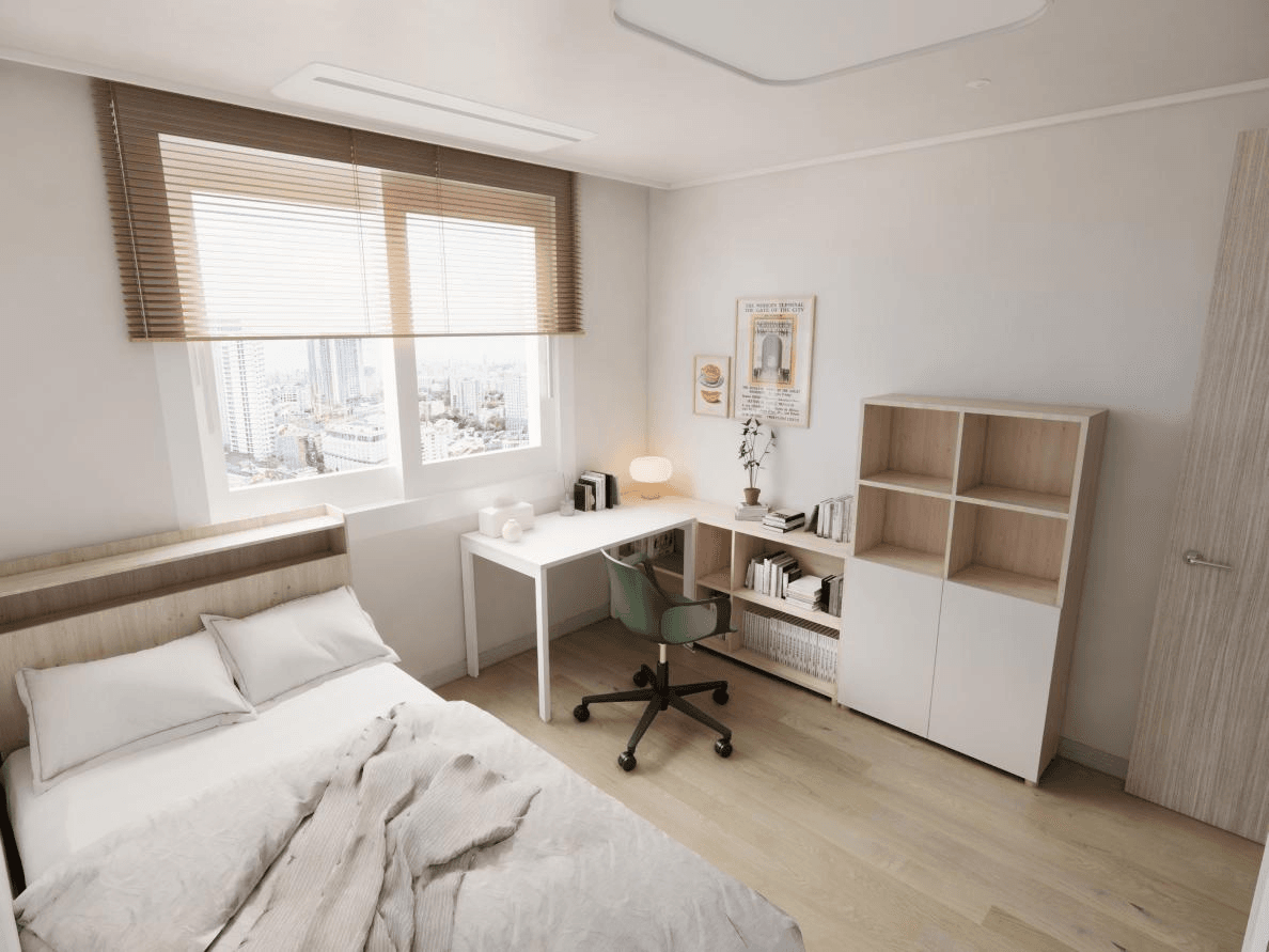 둔촌 올림픽파크 포레온 25평  ㅣ  침실 인테리어