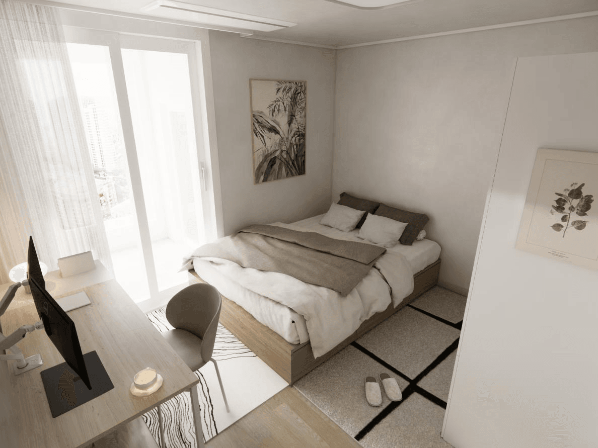 둔촌 올림픽파크 포레온 25평  ㅣ  침실 인테리어