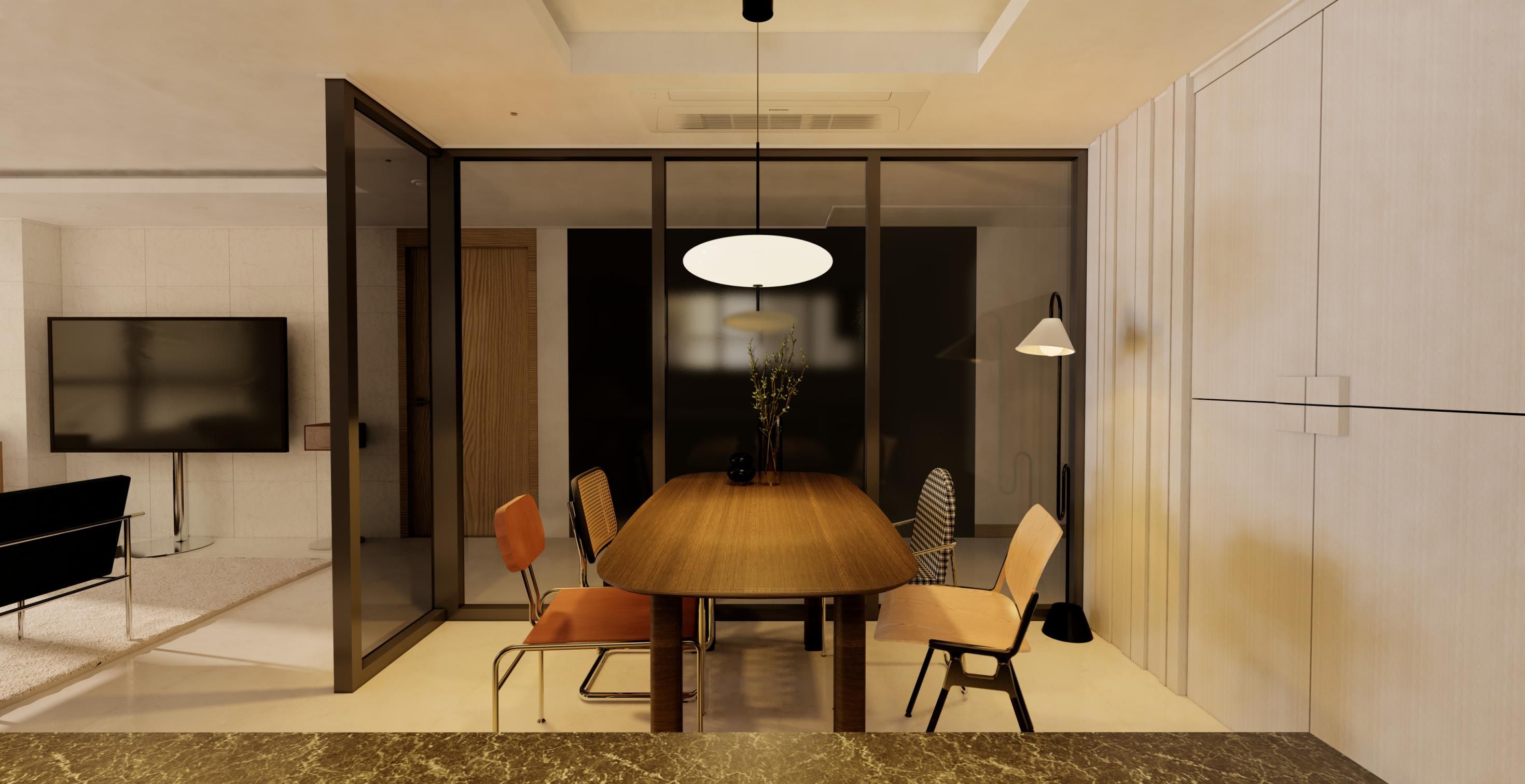 하월곡 동일하이빌뉴시티 46평 ㅣ 다이닝 인테리어