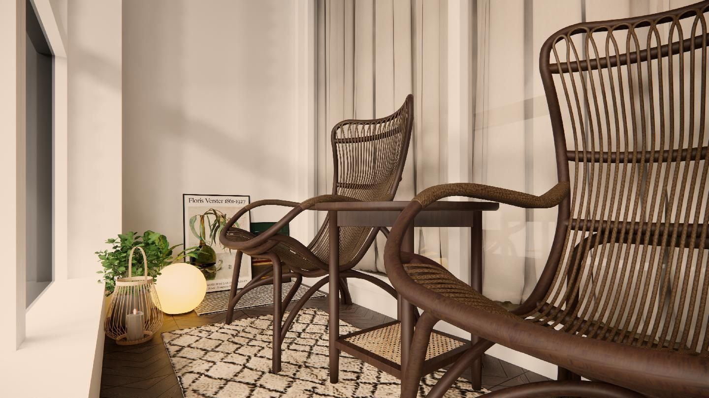 성수동 트리마제 25평  ㅣ  발코니 인테리어