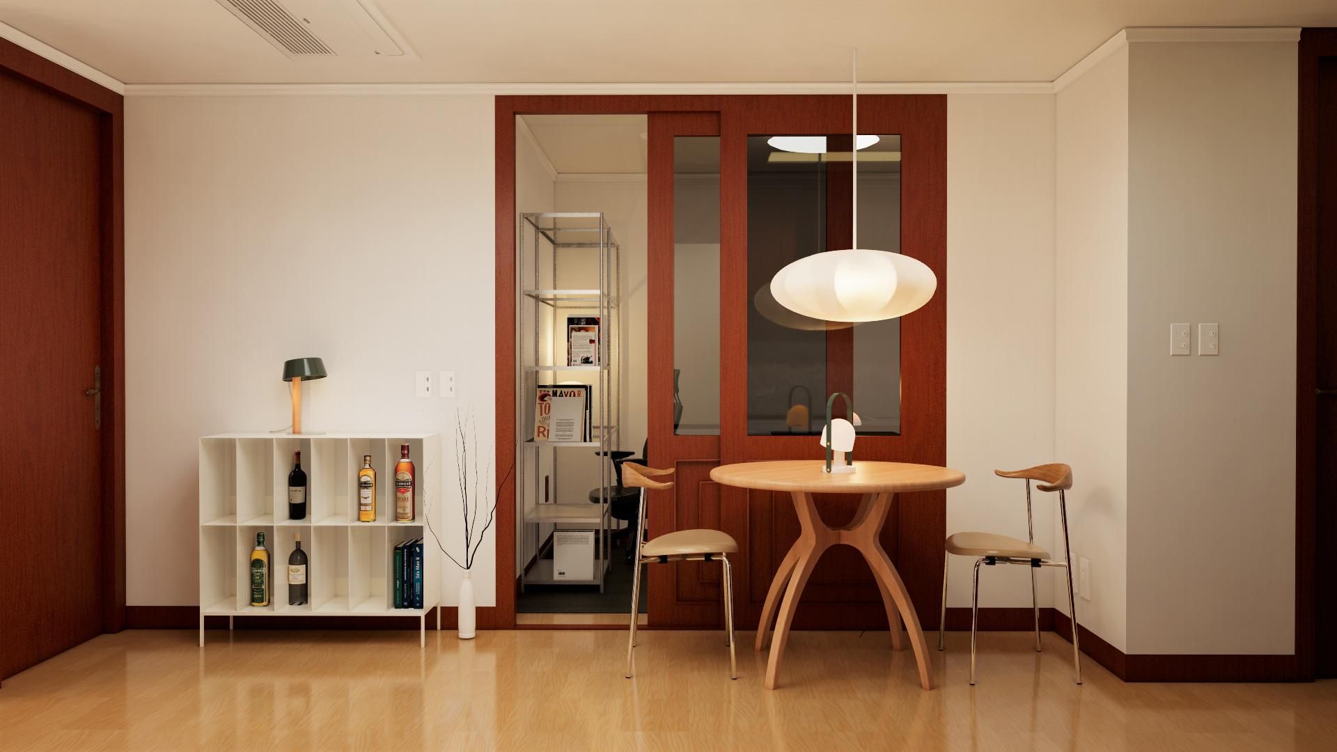 서초구 래미안퍼스티지 26평  ㅣ 다이닝 인테리어