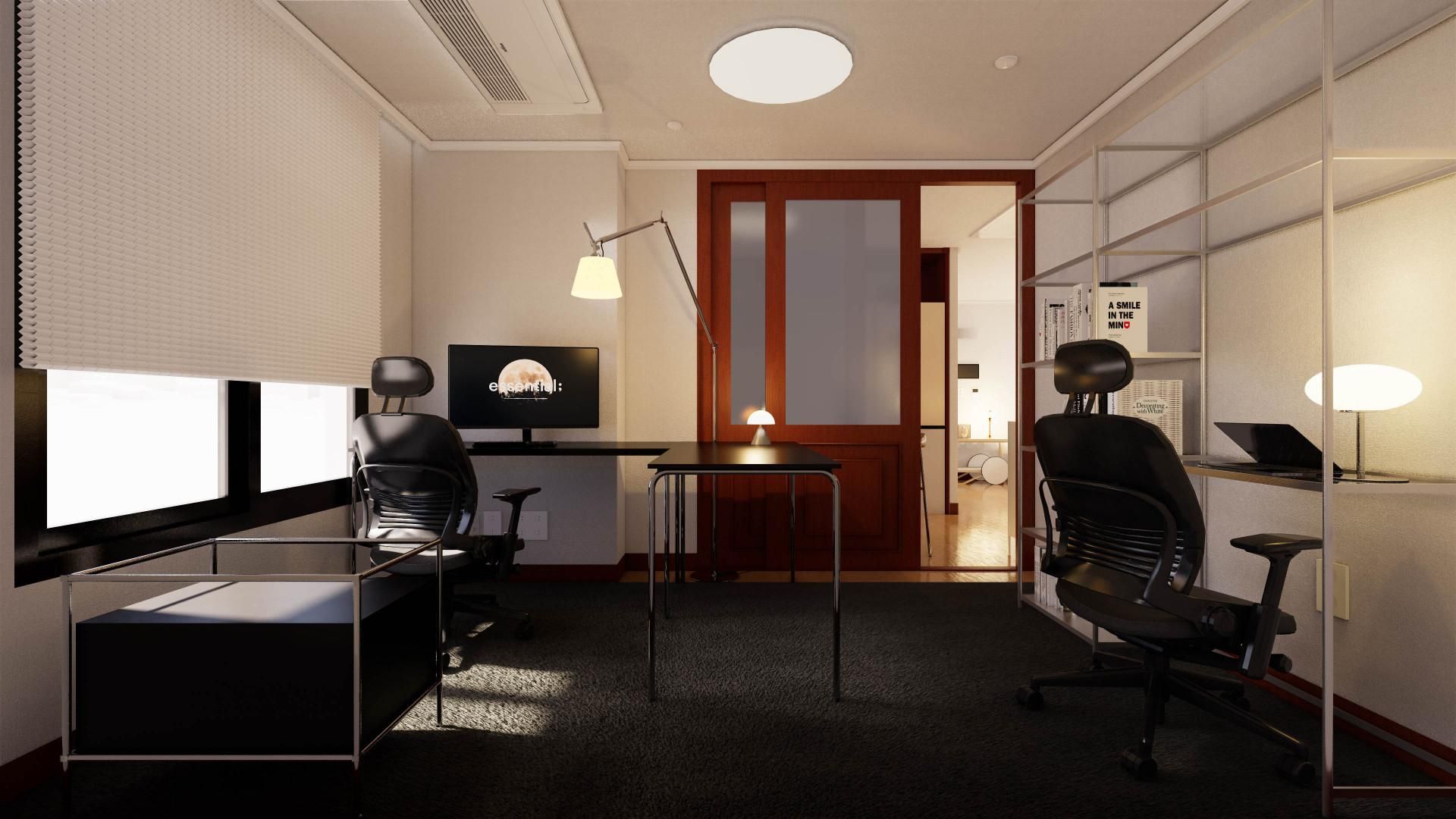 서초구 래미안퍼스티지 26평  ㅣ  서재 인테리어