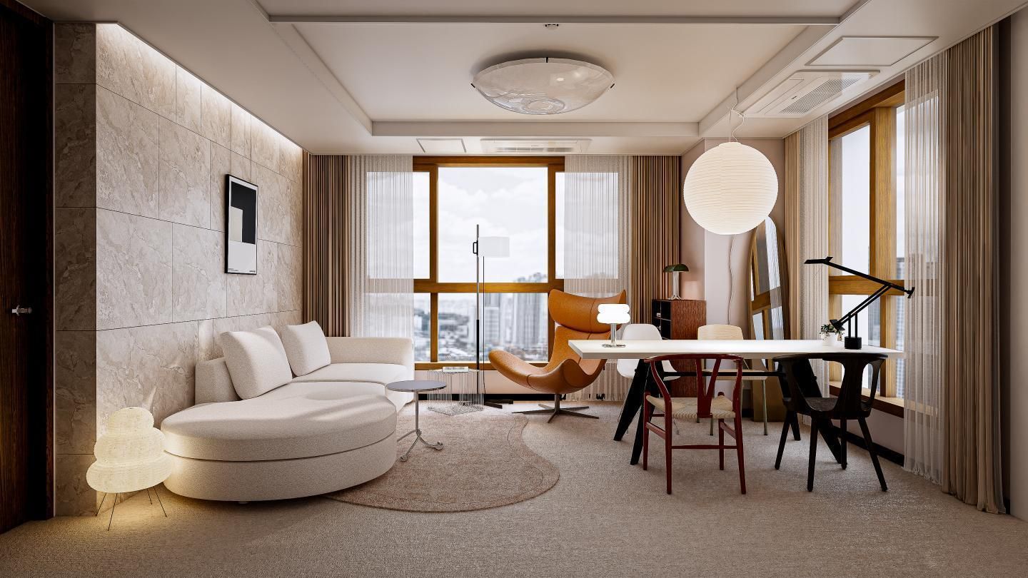 광교 더샵 레이크파크 35평 ㅣ 다이 인테리어