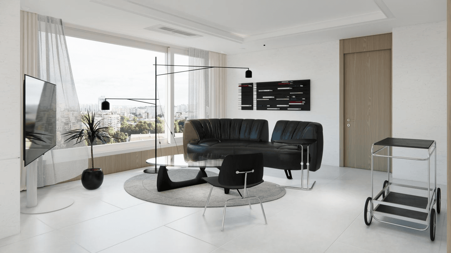 강남구 청담 르엘 34평 ㅣ 거실 인테리어