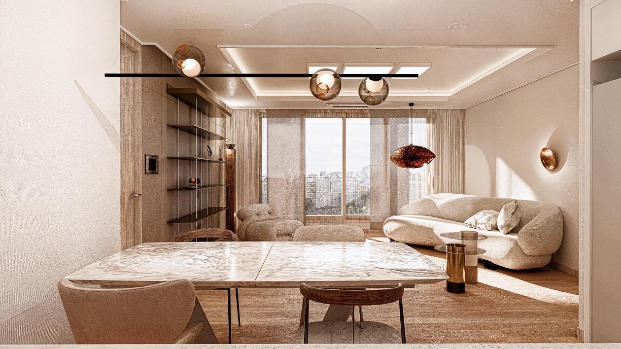 잠원동 메이플자이 43평 ㅣ 거실 인테리어