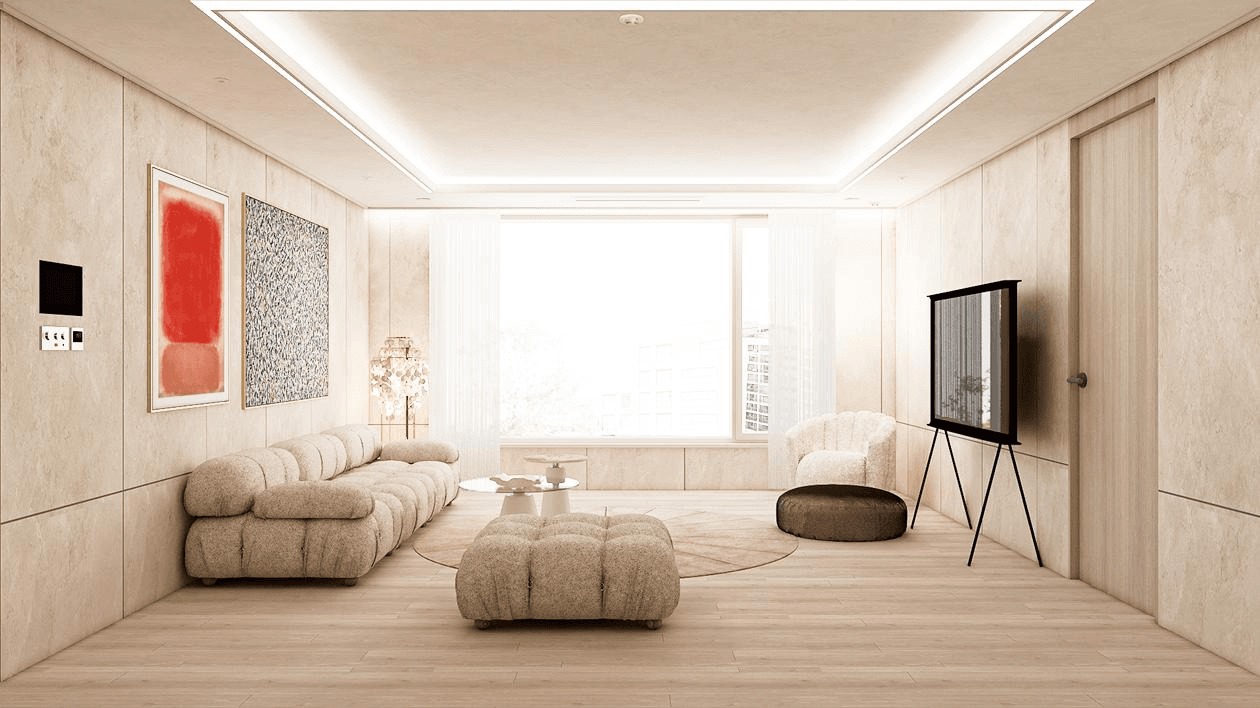 강남구 청담 르엘 25평 ㅣ 거실 인테리어