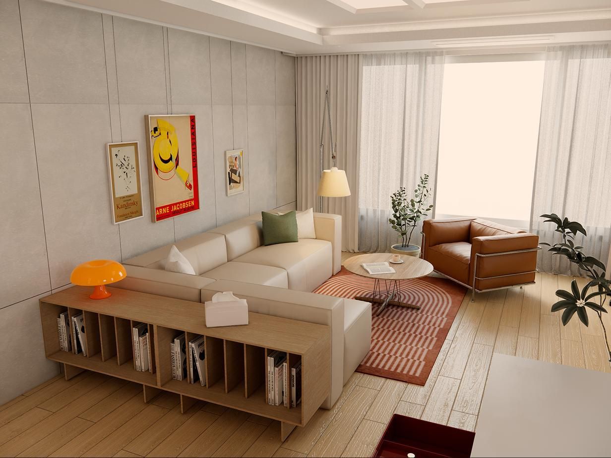 잠원동 메이플자이 33평 ㅣ 거실 인테리어