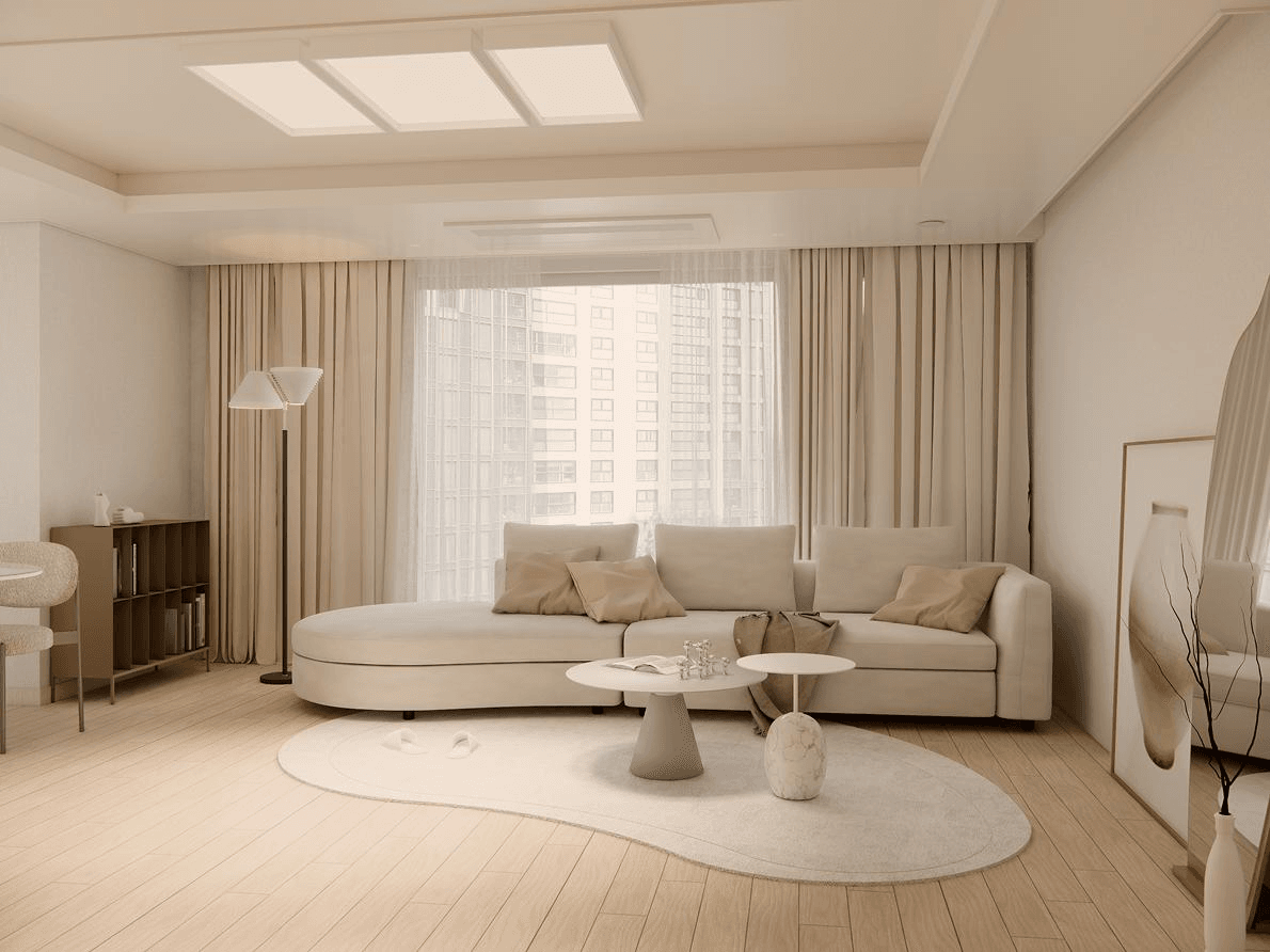 잠원동 메이플자이 43평 ㅣ 거실 인테리어