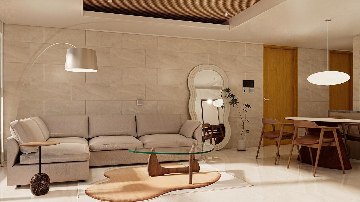 성수동 트리마제 56평 ㅣ 거실 인테리어