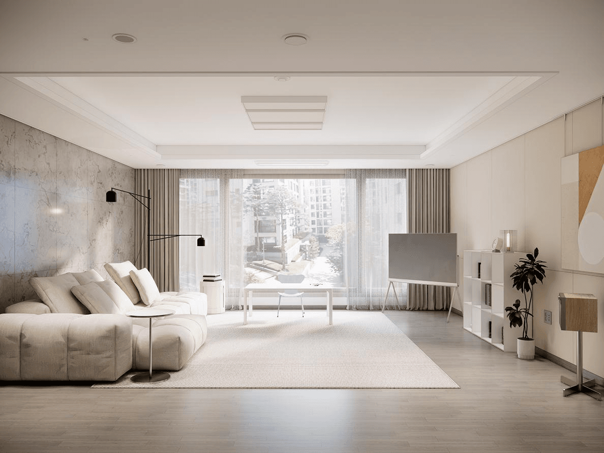 잠원동 신반포르엘 46평ㅣ거실 인테리어