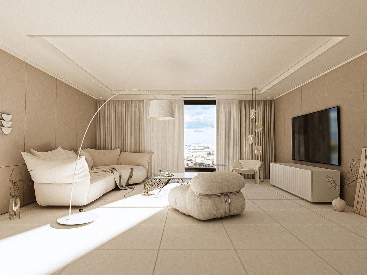 대치동 디에이치델루이 24평 ㅣ 거실 인테리어