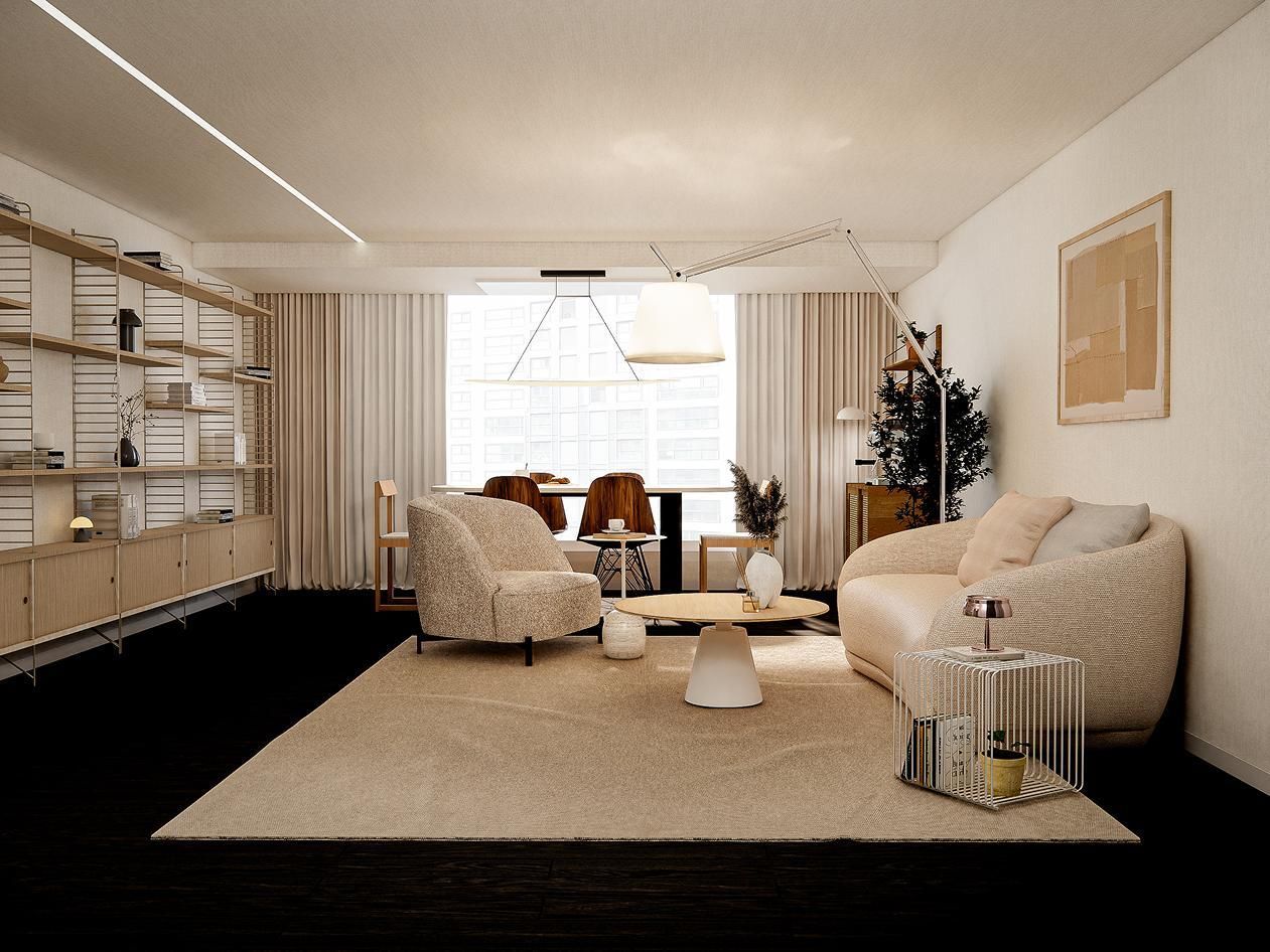 삼성동 힐스테이트 43평 ㅣ 거실 인테리어