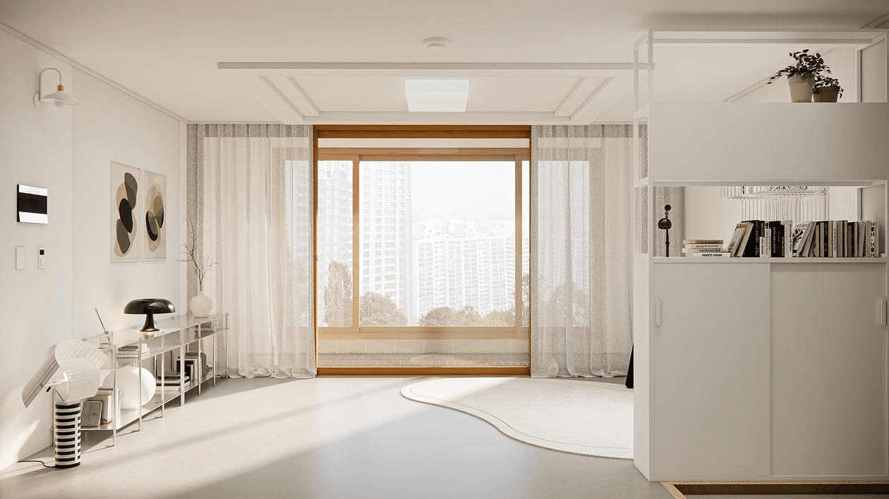 금호동 브라운스톤 24평 ㅣ 거실 인테리어