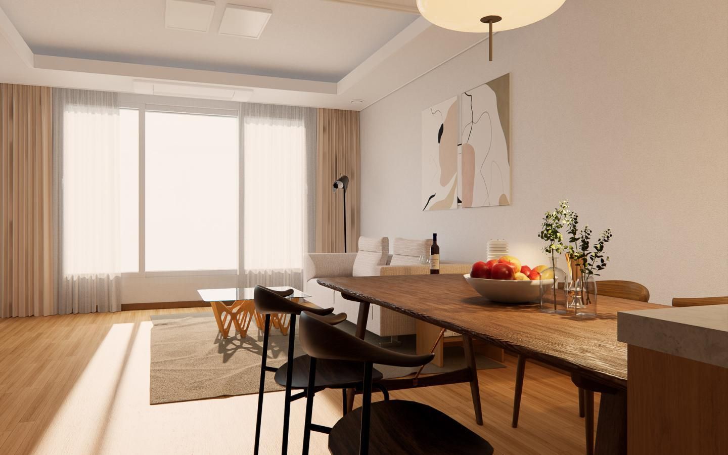 서초 센트럴아이파크 30평  ㅣ  다이닝 인테리어