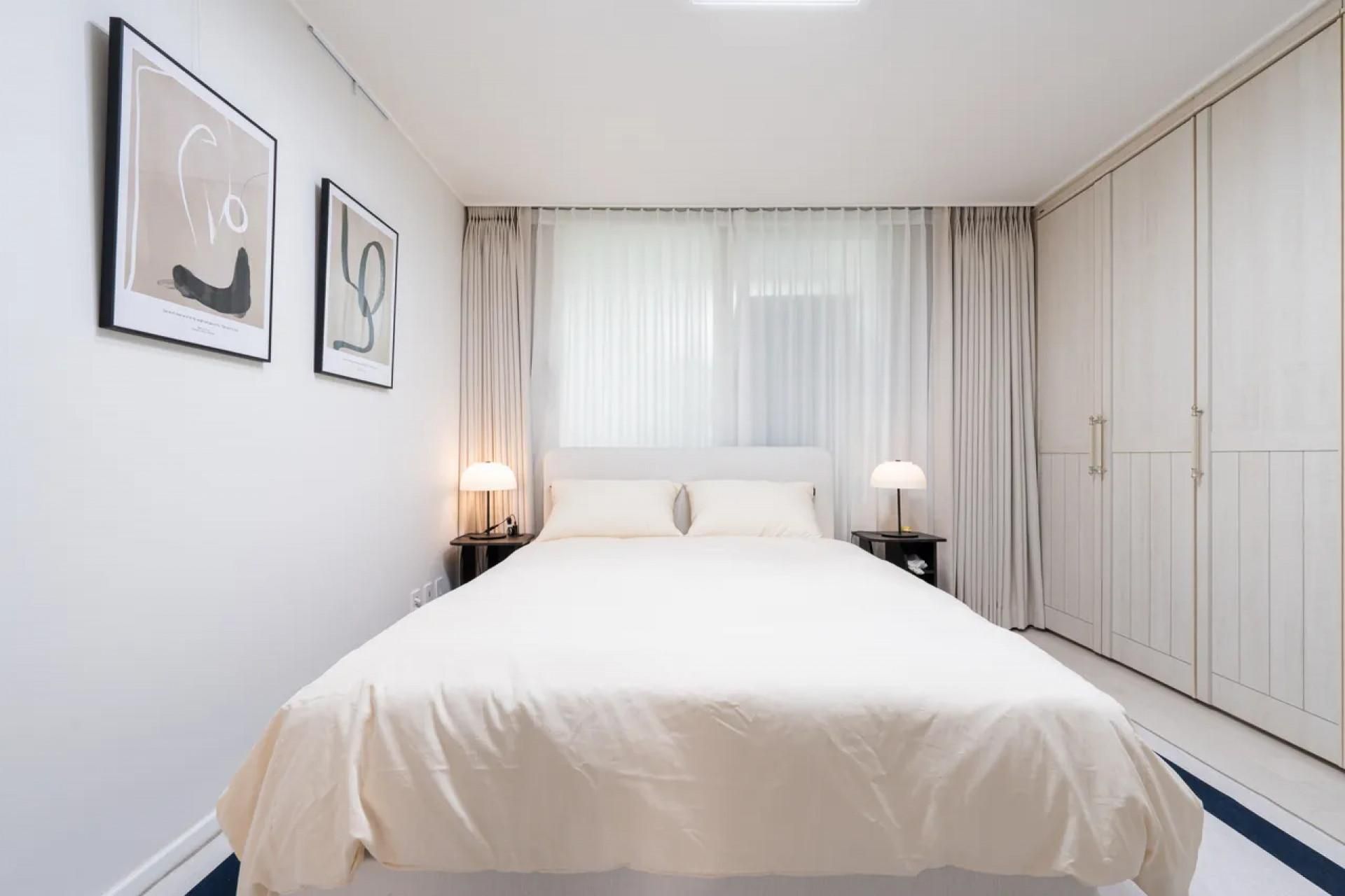 암사 선사현대 아파트 30평  ㅣ  침실 인테리어