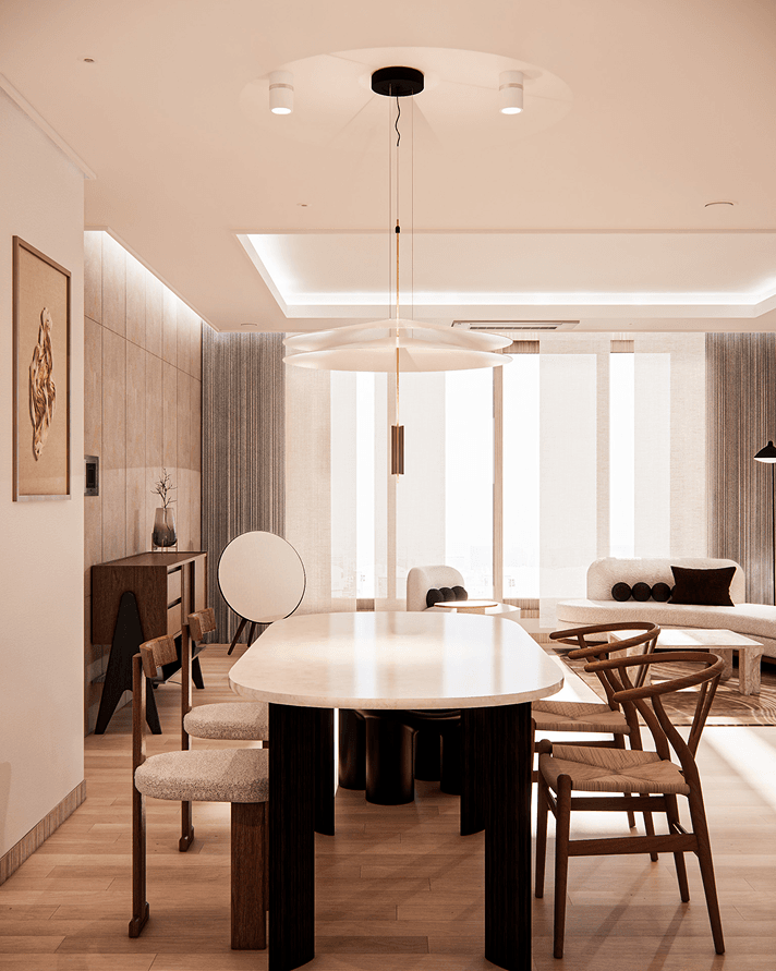 잠원동 메이플자이 40평ㅣ다이닝 인테리어 