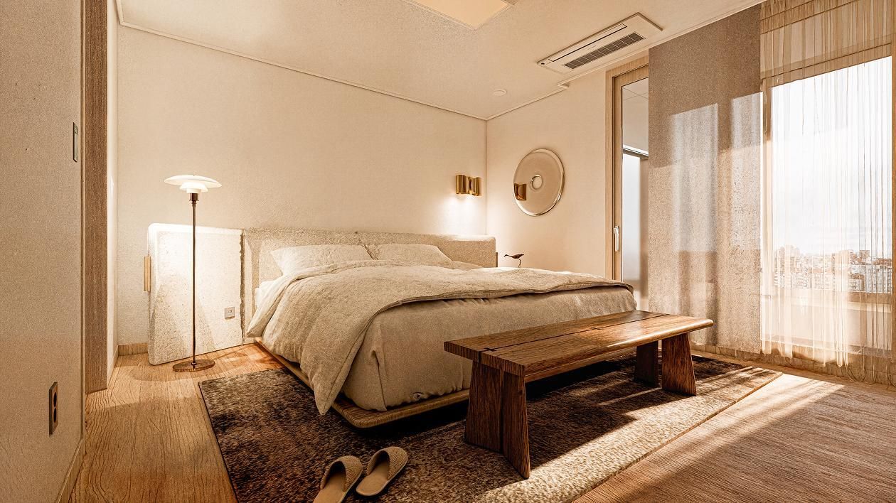 잠원동 메이플자이 40평ㅣ침실 인테리어