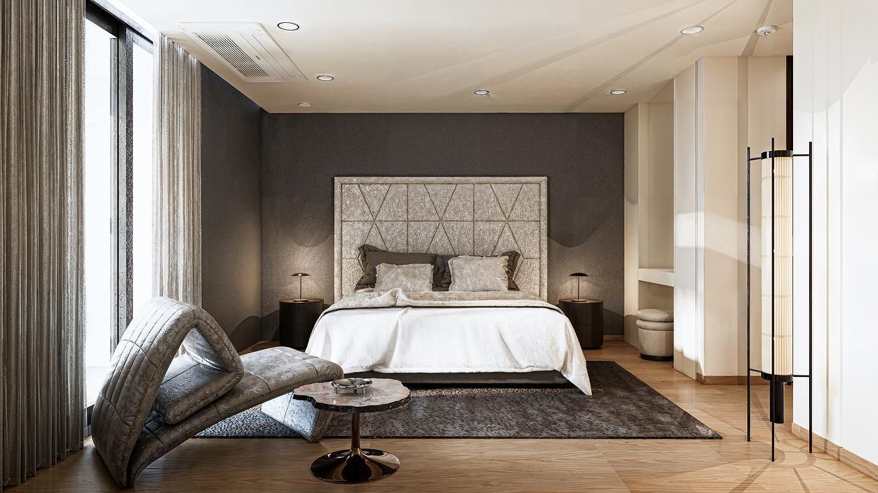 논현동 브라이튼 54평ㅣ침실 인테리어